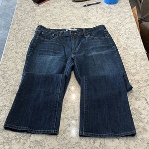 Women’s Levi’s 515 Bootcut Dark Blue Denim Jeans